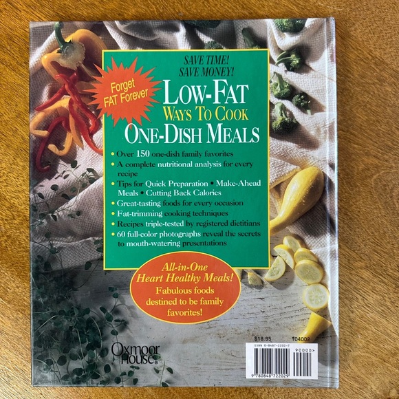 Low-Fat Ways To Cook One-Dish Meals Recipe Book - Picture 2 of 9